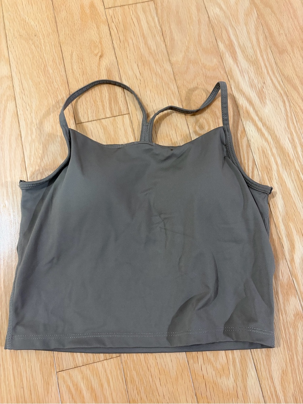 Ardene Olive Green Cropped Cami Top